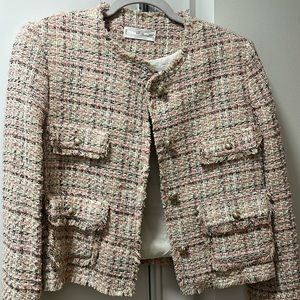 Mango tweed jacket size M